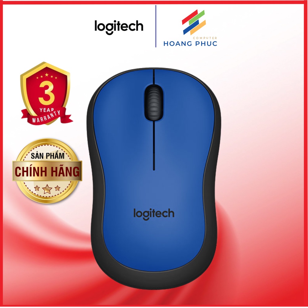 Logitech M221 Silent Wireless Mouse - สินค้า 3 ปี ของแท้