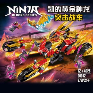 71773 บล็อคตัวต่อ นินจาโกะ Kai Golden Dragon Raider ของเล่นสําหรับเด็กผู้ชาย