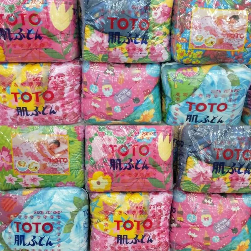 ‼️(เลือกลายได้) ผ้าห่มโตโต้ ผ้านวมโตโต้ TOTO  ขนาด 70x80 นิ้ว พร้อมส่ง✅✅