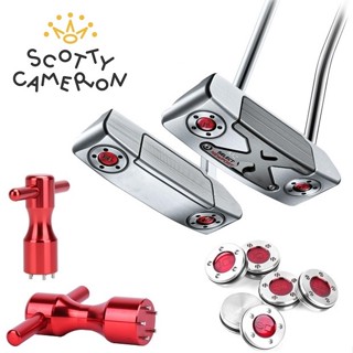 อุปกรณ์กอล์ฟ เปลี่ยนน้ำหนักที่กำหนดเอง เข้ากันได้กับ Scotty Cameron Custom Putter Pin Weight【5g, 10g, 15g, 20g 】