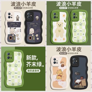 เคสโทรศัพท์มือถือ ป้องกันกระแทก ลายการ์ตูนคลื่น สําหรับ VIVO Y30 5G