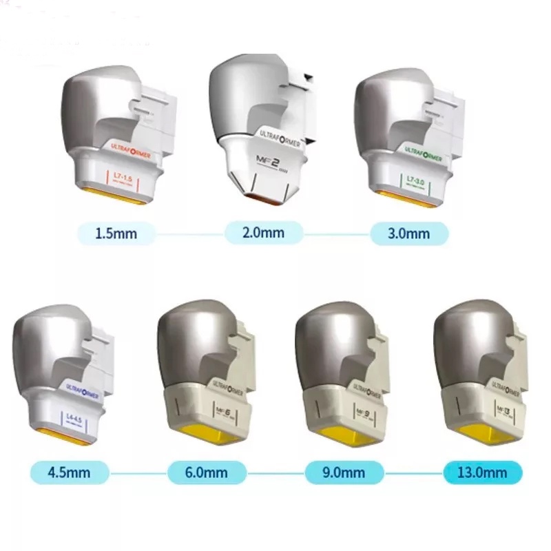 7d สําหรับ 7D HIFU ตลับหมึก Transducer แลกเปลี่ยนได้ Facial Body ตลับหมึกสําหรับ Ultrasound Face เคร