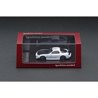 Ignition Model IG1948 1:64 Mazda RX-7 FD3S RE Amemiya White RESIN SCALE MODEL CAR