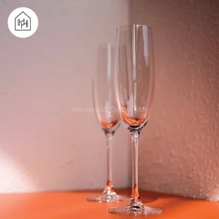 [แก้วแชมเปญ เกรดพรีเมี่ยม] BANGKOK BLISS CHAMPAGNE 180 ml - เนื้อคริสตัลแท้ บาง ใส ทรงสวย [L003]