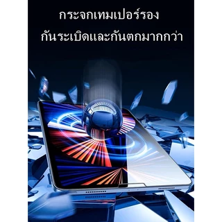 💎ฟิล์มนิรภัย 9D ป้องกันหน้าจอ สำหรับ for iPad pro 2024 11 Gen10 10.2 Gen8 9 2021 ป้องกันการหล่น รุ่นอัพเกรด 2020 Air4 5