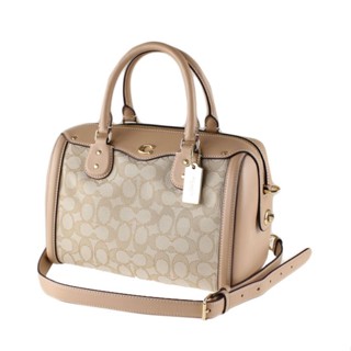 กระเป๋า COACH/ IVIE BENNETT SATCHEL IN SIGNATURE JACQUARD (COACH F38112)