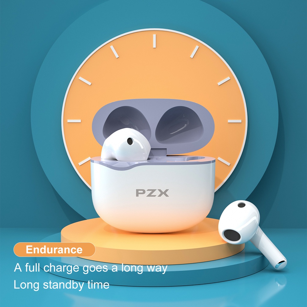 TWS PZX L53 หูฟังบลูทูธ พร้อมกล่องชาร์จ Android IOS ใช้ได้ หูฟัง ไร้สาย Bluetooth V5.0 เสียงดี