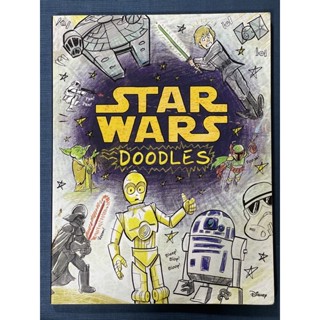 หนังสือ STAR WARS Doodles ลิขสิทธิ์แท้ เหมาะสำหรับการวาด ระบายสีครีเอทเพิ่มเติมลงในสมุด (881017-7)