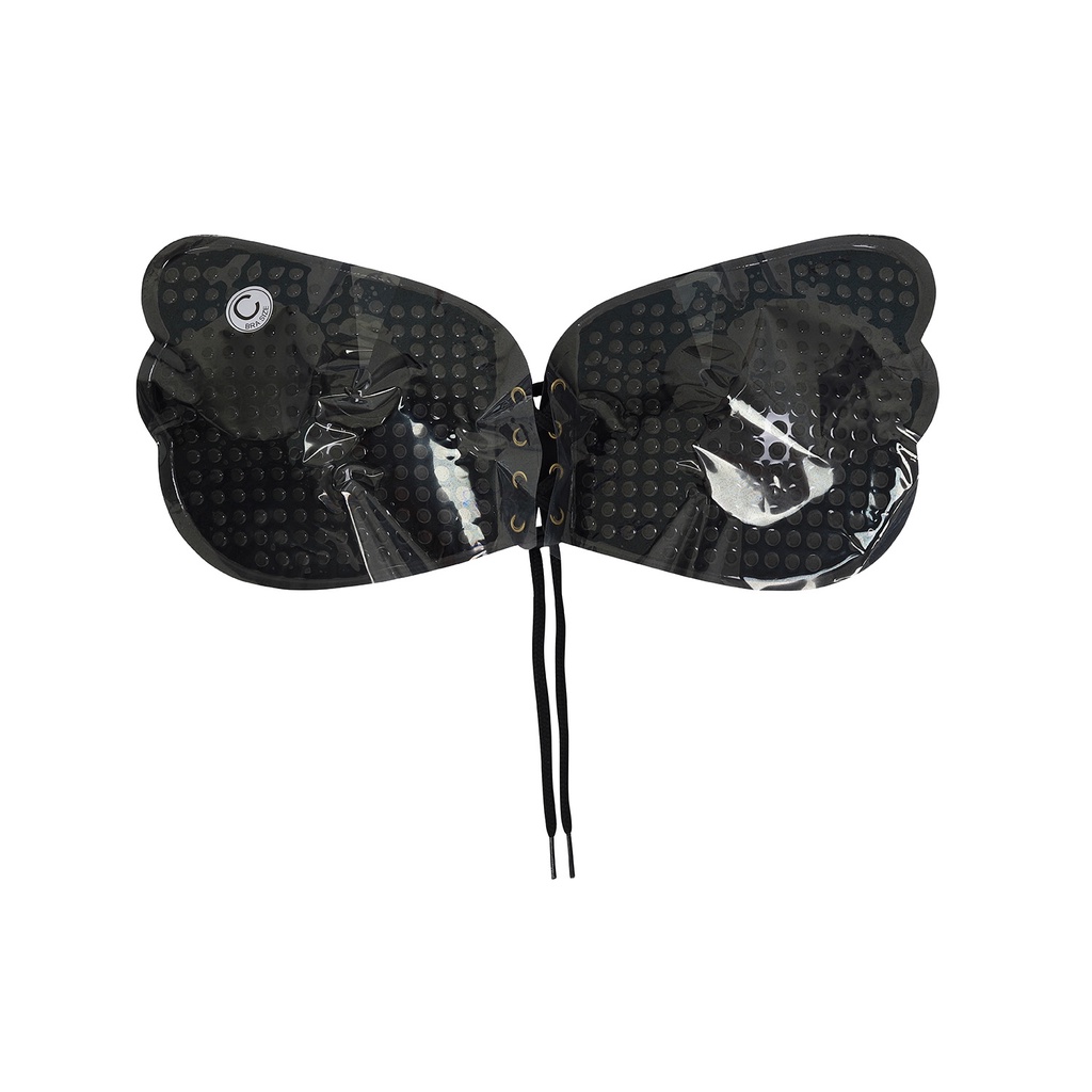 Wacoal Mood Accessories บราปีกนก (V-Push Wing Bra with String) รุ่น MM9057 สีดำ (BL) — صورة 8