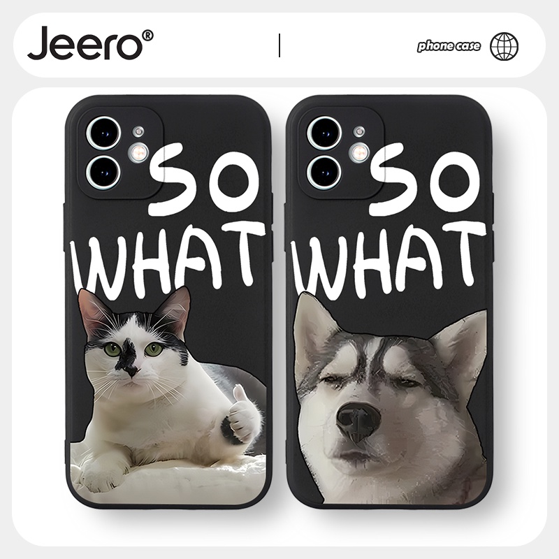 Jeero เคสคู่ เคสไอโฟน คู่รัก กันกระแทกซิลิโคนนุ่มน่ารักตลก เคสโทรศัพท์ Compatible for iPhone 16 15 14 13 12 11 Pro Max SE 2020 X XR XS 8 7 6 6S Plus xsmax 6splus 7plus 8plus พลัส HFF2033