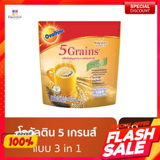 โอวัลติน 5 เกรนส์ เครื่องดื่มธัญญาหาร 5 ชนิด 28 ก. แพ็ค 13 ซองOvaltine 5 Grains, 5 types of cereal drinks, 28 g. Pack 13
