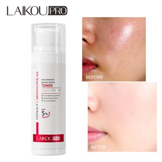 Laikou PRO Brightening Toner 50 มล. α-Arbutin 5% ไนอาซินาไมด์คู่ ลดเมลานิน จุดด่างดํา ลดความหมองคล้ํา ผิวกระจ่างใส ลดสิวเสี้ยน