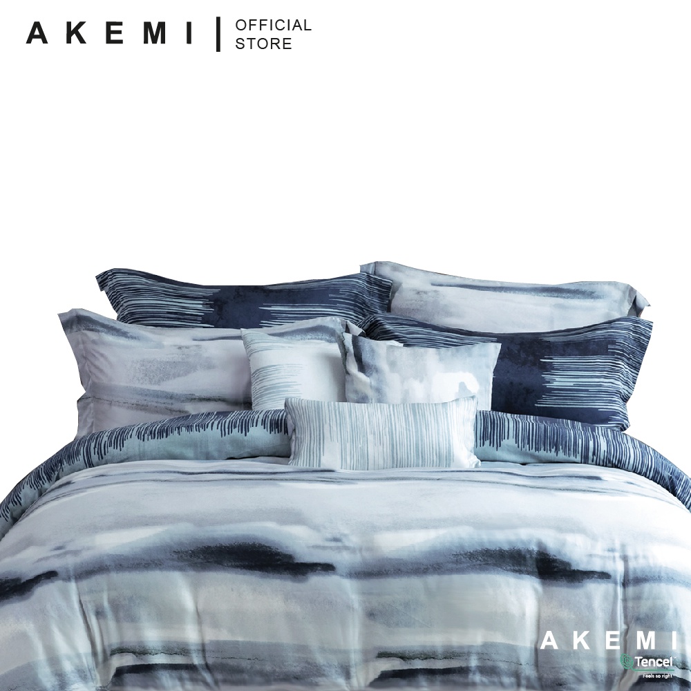 Akemi TENCELTM ชุดผ้าปูที่นอน 930TC - Carienzo (Super Single, Queen และ King)