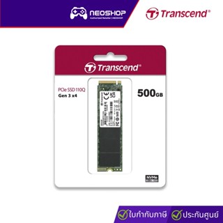 Transcend Internal SSD - PCIe NVMe MTE110Q 500GB,M.2 2280,PCIe Gen3x4,M-Key,QLC (TCN-TS500GMTE110Q)