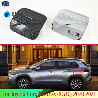 ฝาครอบถังน้ํามันเชื้อเพลิง ABS โครเมี่ยม สําหรับ Toyota Corolla Cross (XG10) 2020 2021