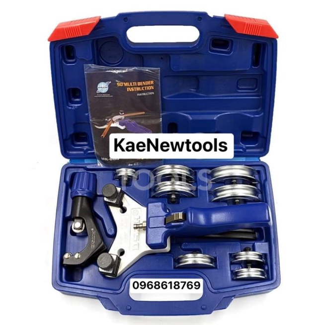 DSZH มัลติเบนเดอร์90องศา WK-666 รุ่น WK-666 เครื่องมือดัดท่อทองแดง 1/4" 5/16" 3/8" 1/2"