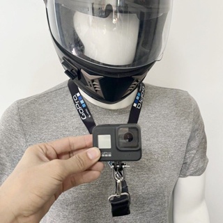 สายคล้องคอGopro+ตัวU แข็งแรงความยาวสาย60cm.ปลดสายใช้งานสะดวก