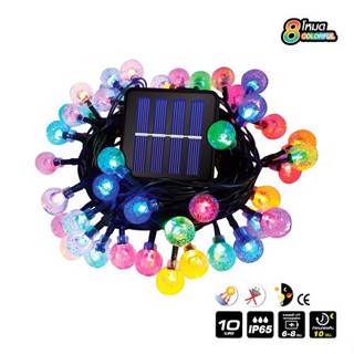 ไฟจัดสวน SOLAR HI-TEK HFSI005010 0.06 วัตต์ RGB สีดำ