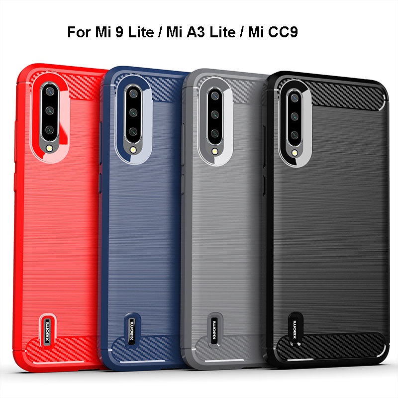 เคสโทรศัพท์มือถือคาร์บอน แบบนิ่ม ป้องกันการแตก สําหรับ Xiaomi 12 Lite Mi11 Mi 11 Lite Mi8 Mi9 Mi9T M