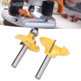Tool House.Ay ชุดดอกสว่านเราเตอร์ 8 มม. สําหรับงานไม้ 2 ชิ้น