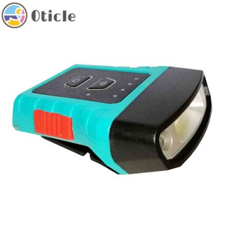 Oticle COB ไฟ LED แบบคลิปหนีบ ชาร์จ USB สําหรับติดหมวก