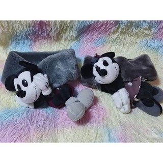 สวยสุดๆ Tokyo Disney Land ผ้าพันคอ Mickey and Minnie Mouse สวยมากๆ นิ่มมากๆ ห้ามพลาดเลยคร้า สวยตะโกนมาก❤️