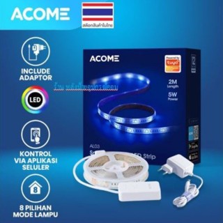 Acome AL03 Smart Colorful LED Atrip สายไฟ LED RGB WW CW 2 เมตร