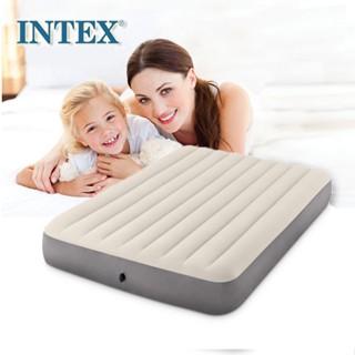 INTEX ที่นอนเป่าลม ที่นอน Deluxe Single-High Airbed