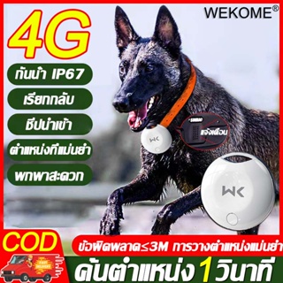 GPSสัตว์เลี้ยง 4G ใช้กับสัตว์เลี้ยงทั่วไป หาตําแหน่งได้ในไม่กี่วินาที บันทึกจา GPS สำหรับสัตว์เลี้ยง จีพีเอสแมว gpsแมว