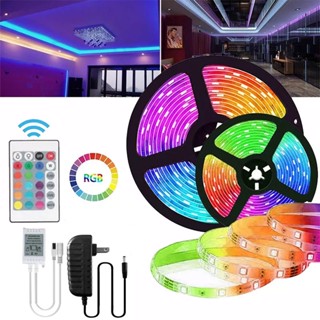 TikTok Hot!!! ไฟเส้น ไฟ LED ไฟเส้น LED ไฟตกแต่งห้อง RGB Strip ไฟประดับ ไฟตกแต่ง ไฟเปลี่ยนสีได้ ไฟ 2835 RGB