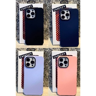 CASETiFY เคสสีพื้น กำมะหยี่ เคสสำหรับรุ่น 7 8 7P 8P i11 11 Pro max 12 12Pro 12Promax Xs xR Xsmax 13 13Pro max