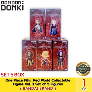 One Piece Film: Red World Collectable Figure Vol. 3 Set of 5 Figures