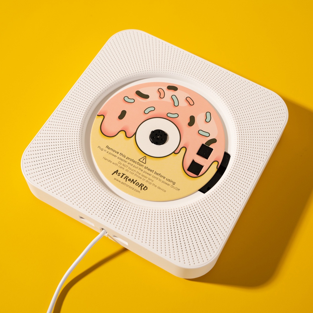 [ประกัน1ปี] ASTRONORD CD Player ของแท้ เครื่องเล่นซีดี พร้อมส่ง Bluetooth เป็นลำโพงบลูทูธ ติดผนัง MP3ได้ Kpop Thailand