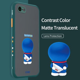 เคสโทรศัพท์มือถือ PC แข็ง แบบซิลิโคนใส ลายเกราะอ้วนน่ารัก สีฟ้า สําหรับ OPPO A71 2017 2018