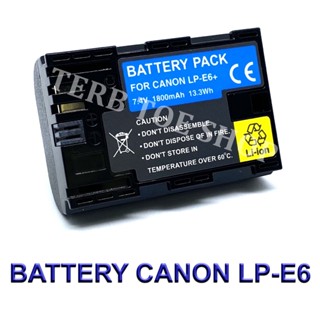 LPE6 / LP-E6 / LPE6N / LP-E6N Camera Battery For Canon EOS 5D,6D,7D,60D,70D,80D,90D,EOS R BY TERBTOE SHOP