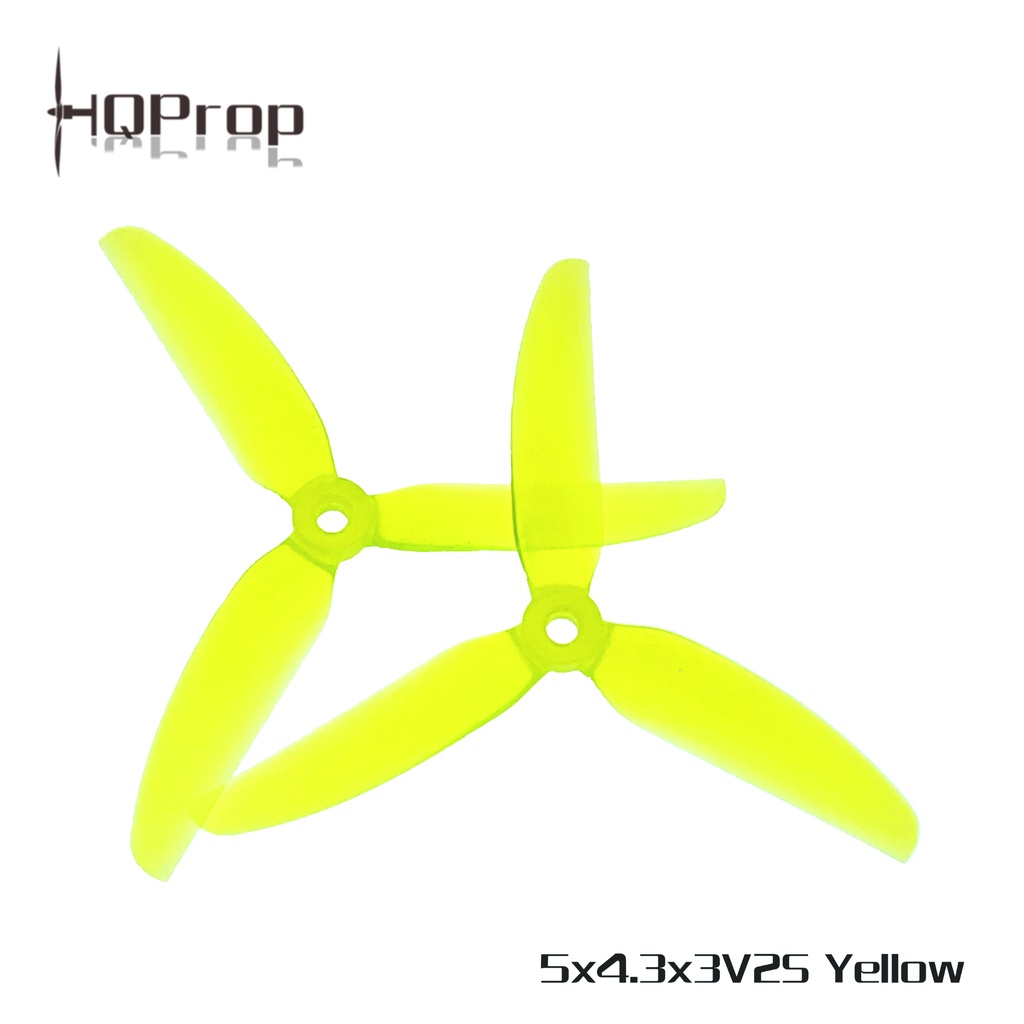 5-H24 HQProp 5X4.3X3V2S Top Freestyle Prop ใบพัดโดรน FPV Racing Drone Freestyle 1 ชุด 4ใบ