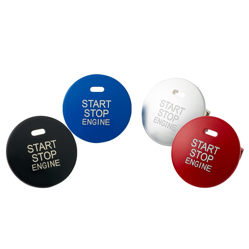 จัดแต่งทรงผมรถ START ปุ่มเครื่องยนต์เปลี่ยนฝาครอบ STOP Key Fit สําหรับ Mazda 3 6 CX-3 CX-4 CX-5 CX4 