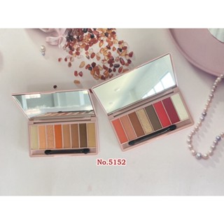 อายแชโดว์ NOVO makeup 8 สี Palette Natural Shimmer Matte No.5152