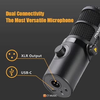 ไมโครโฟน Maono PD400X USB/XLR Dynamic Microphone