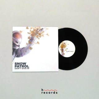 (ส่งฟรี) แผ่นเสียง Snow Patrol - Dont Give In (Limited 10" Black Vinyl)