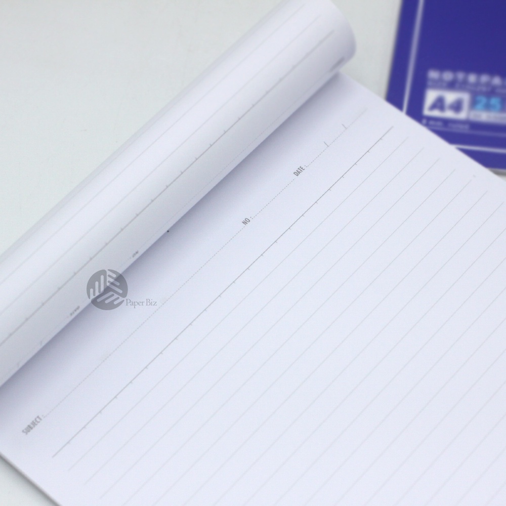 Double A สมุดรายงาน มีเส้น ขนาด A4 หนา 80 แกรม 40 แผ่น/เล่ม - รูปที่ 2