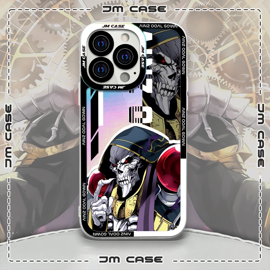 OPPO SAMSUNG XIAOMI JMCase Ainz Ooal Gown โฮโลแกรมอะนิเมะมังงะ Overlord เคส iphone