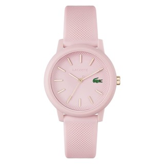 LACOSTE 12.12 รุ่น LC2001213 นาฬิกาข้อมือผู้หญิง สายซิลิโคน สีชมพู หน้าปัด 36 มม.