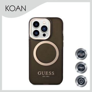 เคสมือถือ GUESS Colors Edition MSafe for iPh14/ 14 Plus/ 14 Pro/ 14 Pro Max - Black