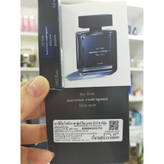 Bleu 0.8ml Narciso Rodriguez for him Bleu Noir Extreme EDT Narciso Rodriguez น้ำหอม รุ่นใหม่ Noir Extreme สเปรย์ 0.8ml.