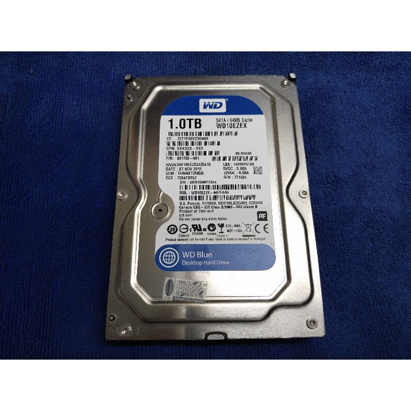 Hard disk 1TB WD Blue (มือสอง)