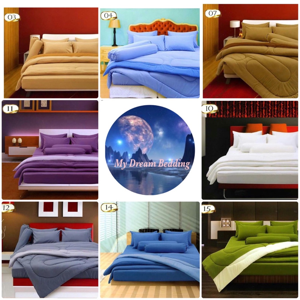 FAIR LADY 04-15 ผ้าปู ที่นอน (ไม่มีปลอกหมอนข้าง ผ้าห่มนวม) 3.5ฟุต 5ฟุต 6 ฟุต แฟร์เลดี้ ผ้าโรงแรม รีส