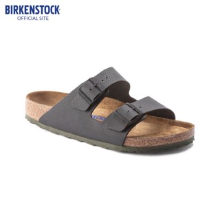 BIRKENSTOCK  Arizona SFB BF Desert Soil Black รองเท้าแตะ Men สีดำ รุ่น 1023471 (regular)