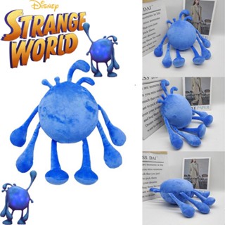 【พร้อมส่ง】ตุ๊กตาการ์ตูนมอนสเตอร์ Strange World ขนาด 38 ซม. สีฟ้า เหมาะกับของขวัญวันเกิด สําหรับเด็ก