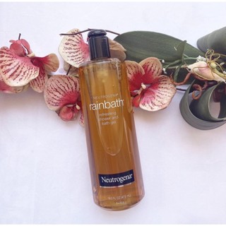 473 ml. ผลิต 08/24 Neutrogena Rainbath Shower and Bath Gel นูโทรจีน่า เรนบาธ รีเฟรชชิ่ง ชาวเวอร์ แอนด์ บาธ เจล